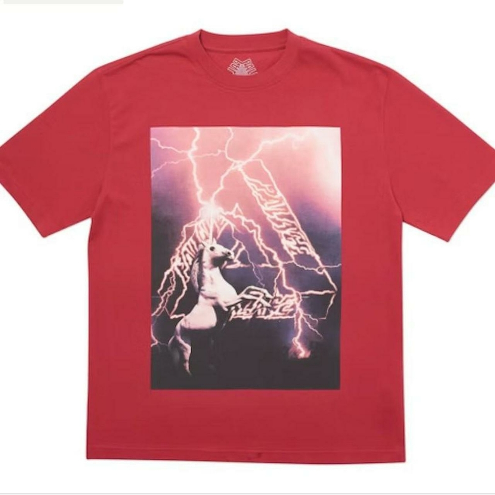 PALACE Corn T-shirt red - FW19 size Large
